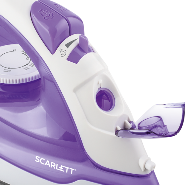Утюг Scarlett SC-SI30P10 Классический/ 2000 Вт/ Фиолетовый photo 4 Утюг Scarlett SC-SI30P10 Классический/ 2000 Вт/ Фиолетовый photo 4