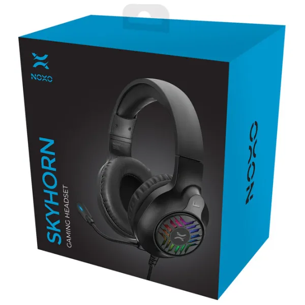 Căști NOXO Skyhorn Black Cu fir/ Gaming photo 6