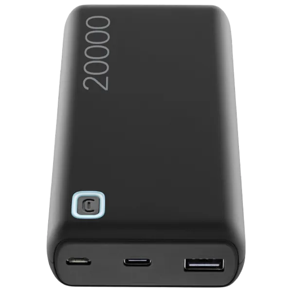 Power Bank Cellularline PBESSENCE20000K 20000 мАч/ Черный photo 2 Power Bank Cellularline PBESSENCE20000K 20000 мАч/ Черный photo 2