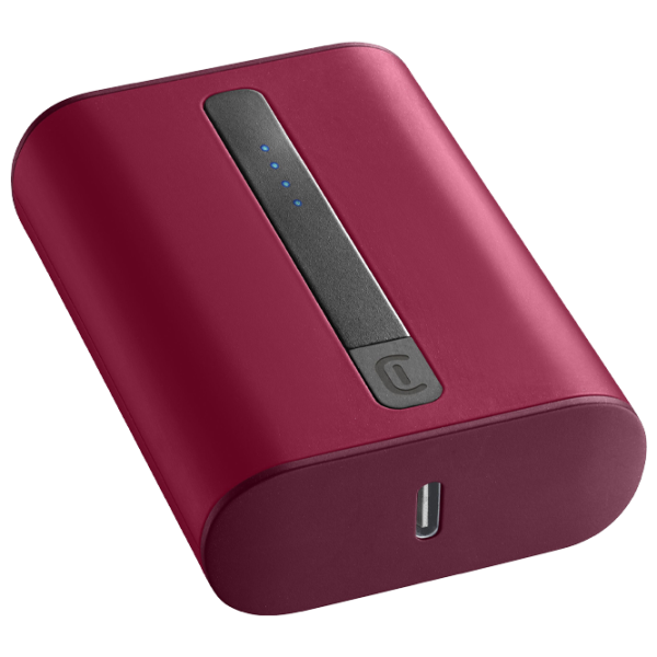 Power Bank Cellularline PBNEWTANK10000R 10000 mAh/ Red photo 2