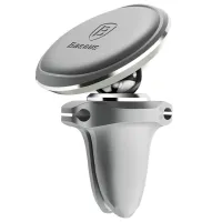 Suport pentru telefon Baseus Air Vent Car Mount Silver photo 3