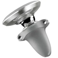 Suport pentru telefon Baseus Air Vent Car Mount Silver photo 4