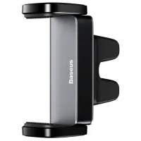Suport pentru telefon Baseus Steel Cannon Air Outlet Car Mount Black photo 2