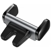 Suport pentru telefon Baseus Steel Cannon Air Outlet Car Mount Black photo 3