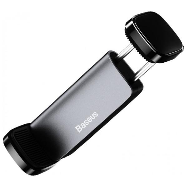 Автомобильный держатель Baseus Steel Cannon Air Outlet Car Mount Черный photo 5 Автомобильный держатель Baseus Steel Cannon Air Outlet Car Mount Черный photo 5