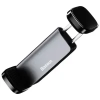 Suport pentru telefon Baseus Steel Cannon Air Outlet Car Mount Black photo 5