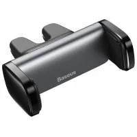 Suport pentru telefon Baseus Steel Cannon Air Outlet Car Mount Black photo 6