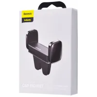 Suport pentru telefon Baseus Steel Cannon Air Outlet Car Mount Black photo 7