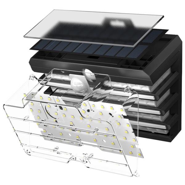 Lampă de noapte Baseus Energy Collection Series Solar Energy Human Body Induction Black photo 4