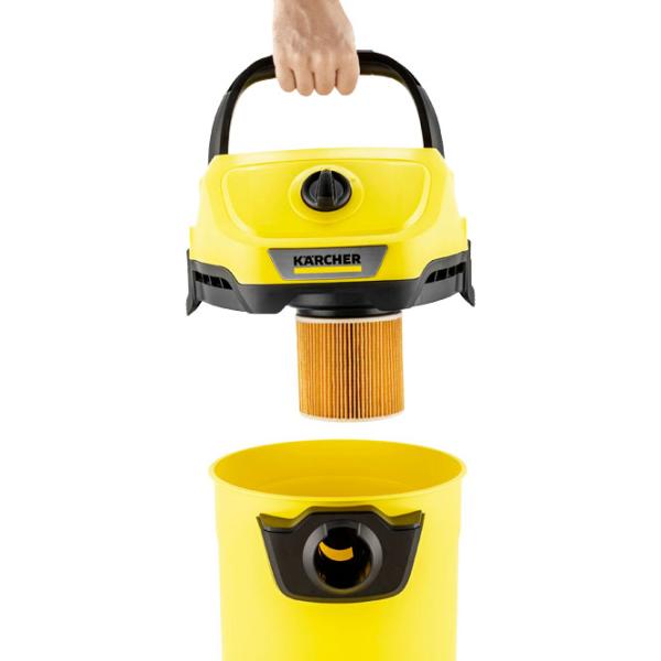 Промышленный пылесос KARCHER WD3 (1.628-101.0) Сухая, влажная/ 1000 Вт photo 3