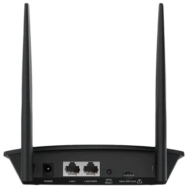 Wi-Fi Router TP-Link TL-MR100 300 Mbit/ s/ Black photo 3