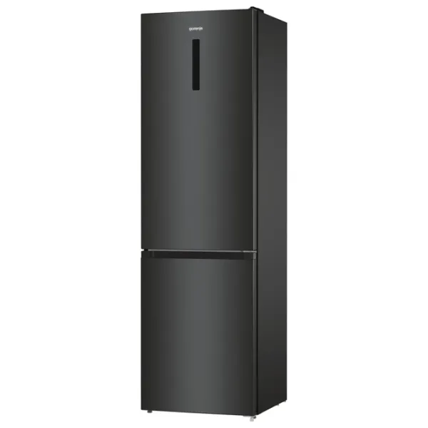 Frigider Gorenje NRK 620 EABXL4 cu congelator jos 331 l / 200 cm / Black photo 2