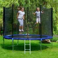 Trambulină FunFit TMP-10FT Blue/ Diametru - 312 cm photo 3