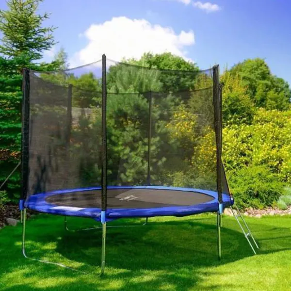 Батут FunFit TMP-10FT Blue/ Диаметр - 312 см photo 4