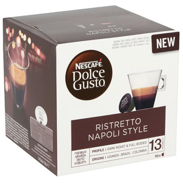 Кофе Nescafe Dolce Gusto Ristretto Napoli Style Капсулы/ Espresso/ 16 капсул photo 2