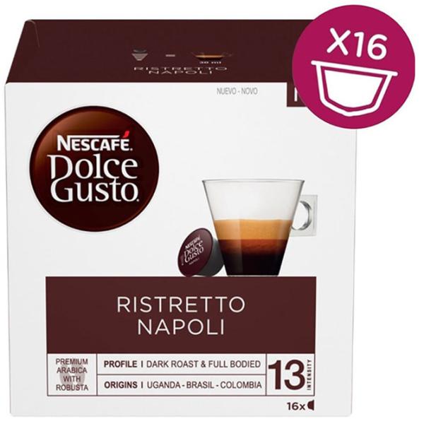Кофе Nescafe Dolce Gusto Ristretto Napoli Style Капсулы/ Espresso/ 16 капсул photo 3
