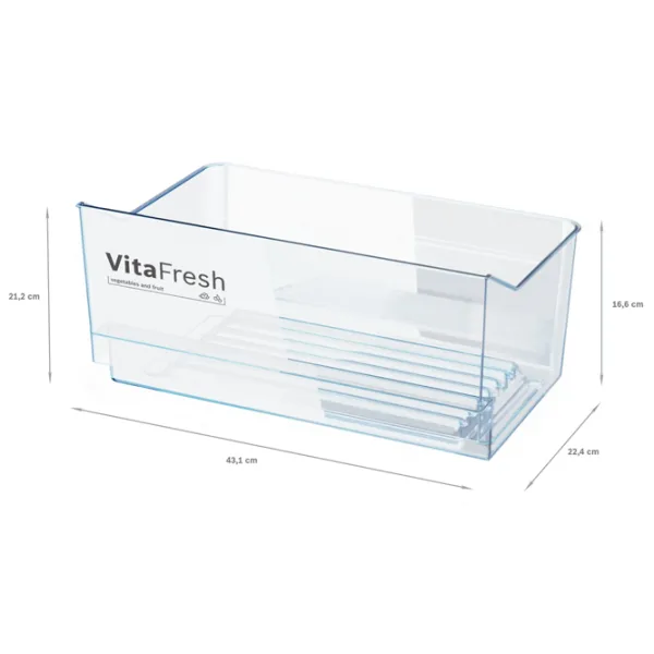 Frigider Bosch KSV36VLDP fără congelator 346 l / 186 cm / Inox photo 6