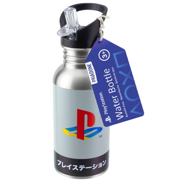 Sticlă pentru apă Fan Paladone Heritage Metal Water with Straw Silver photo 3