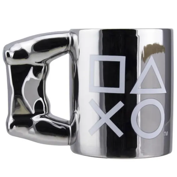 Cană PlayStation DS4 Silver Controller Mug 450 ml photo 2