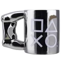 Кружка PlayStation DS4 Silver Controller Mug 450 мл photo 2