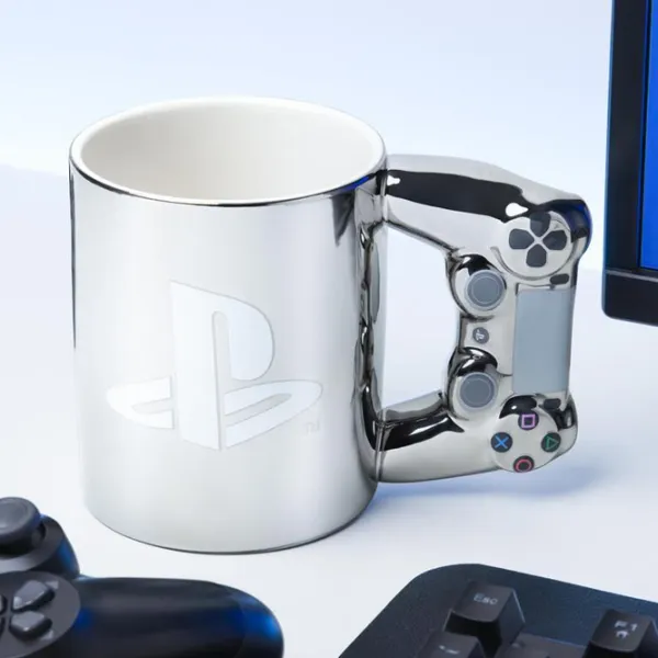 Cană PlayStation DS4 Silver Controller Mug 450 ml photo 4