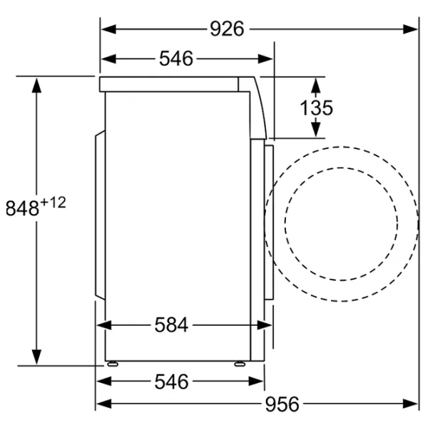 Стиральная машина Bosch WAJ240L7SN 7 кг / 1200 об/мин / Белый photo 6 Стиральная машина Bosch WAJ240L7SN 7 кг / 1200 об/мин / Белый photo 6