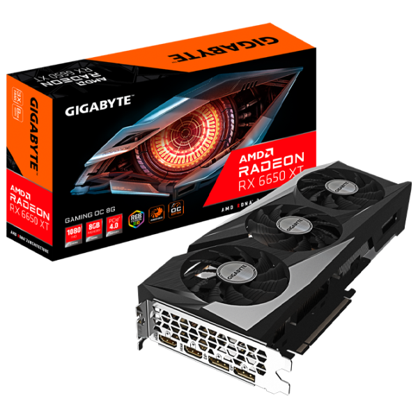 Видеокарта Gigabyte Radeon RX 6650 XT Gaming OC PCI Express 4.0 / 8 ГБ photo 8 Видеокарта Gigabyte Radeon RX 6650 XT Gaming OC PCI Express 4.0 / 8 ГБ photo 8