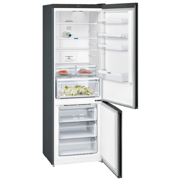 Frigider Siemens KG49NXX306 cu congelator jos 435 l / 203 cm / Black photo 2 Frigider Siemens KG49NXX306 cu congelator jos 435 l / 203 cm / Black photo 2