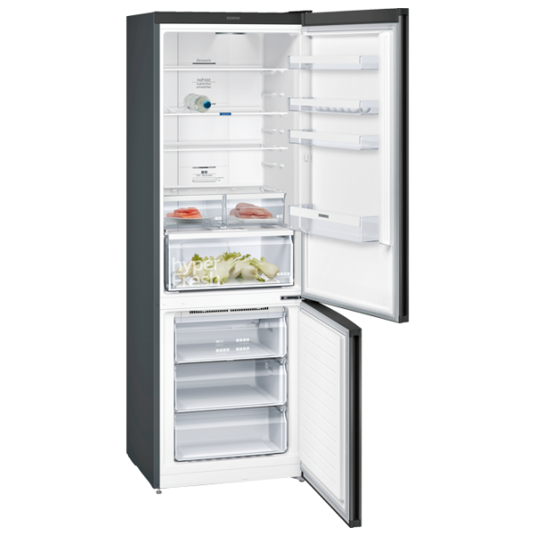 Frigider Siemens KG49NXX306 cu congelator jos 435 l / 203 cm / Black photo 2 Frigider Siemens KG49NXX306 cu congelator jos 435 l / 203 cm / Black photo 2