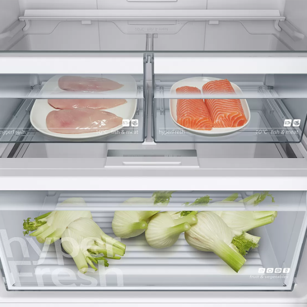 Frigider Siemens KG49NXX306 cu congelator jos 435 l / 203 cm / Black photo 5 Frigider Siemens KG49NXX306 cu congelator jos 435 l / 203 cm / Black photo 5