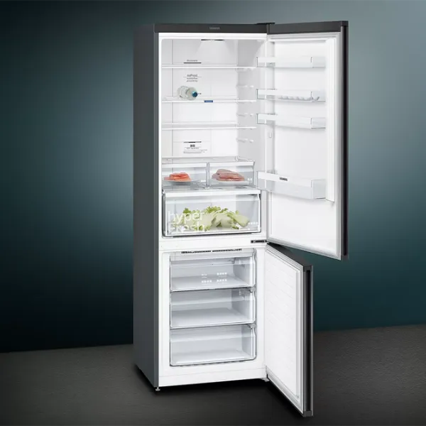 Frigider Siemens KG49NXX306 cu congelator jos 435 l / 203 cm / Black photo 6 Frigider Siemens KG49NXX306 cu congelator jos 435 l / 203 cm / Black photo 6