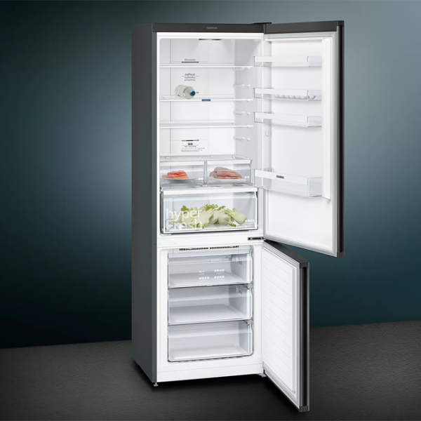 Frigider Siemens KG49NXX306 cu congelator jos 435 l / 203 cm / Black photo 6 Frigider Siemens KG49NXX306 cu congelator jos 435 l / 203 cm / Black photo 6