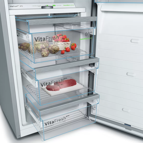Frigider Bosch KSF36PIDP fără congelator 309 l / 186 cm / Inox photo 6