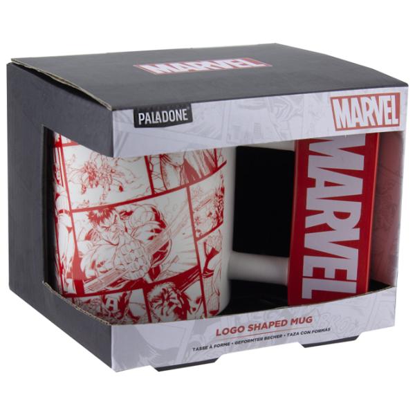 Кружка Marvel Logo Shaped Mug 300 мл photo 5
