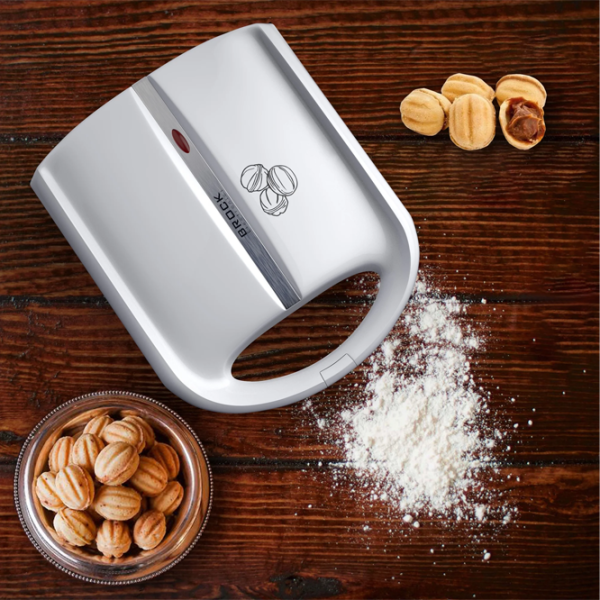 Aparat pentru copt forme coji de nuci Brock HZ3024 1400 W/ White photo 4