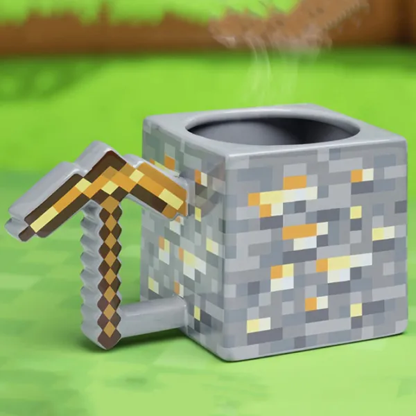 Кружка Minecraft Gold Pickaxe Mug 450 мл photo 6