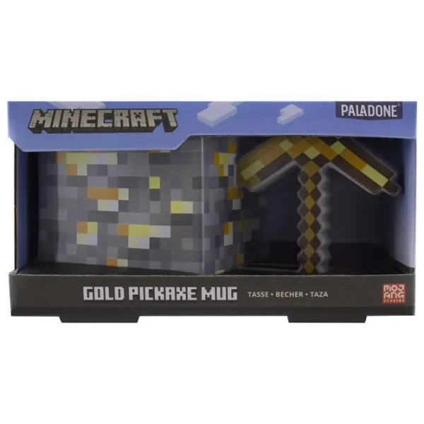 Кружка Minecraft Gold Pickaxe Mug 450 мл photo 7