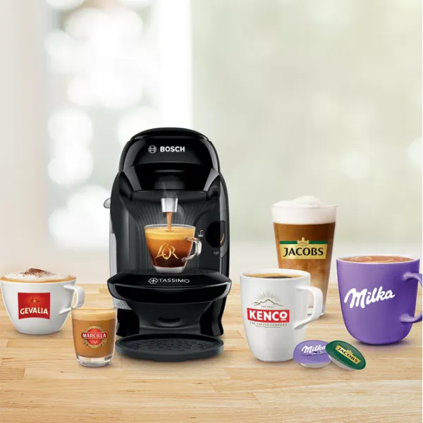 Кофемашина Bosch TAS1102 Капсульный/ 0.7 л/ Черный photo 7