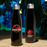 Бутылка для воды фан Paladone Jurassic Park Metal Water Bottle Черный photo 3