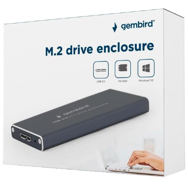 Внешний корпус для SSD Gembird EE2280-U3C-01 USB 3.0 / Черный photo 5