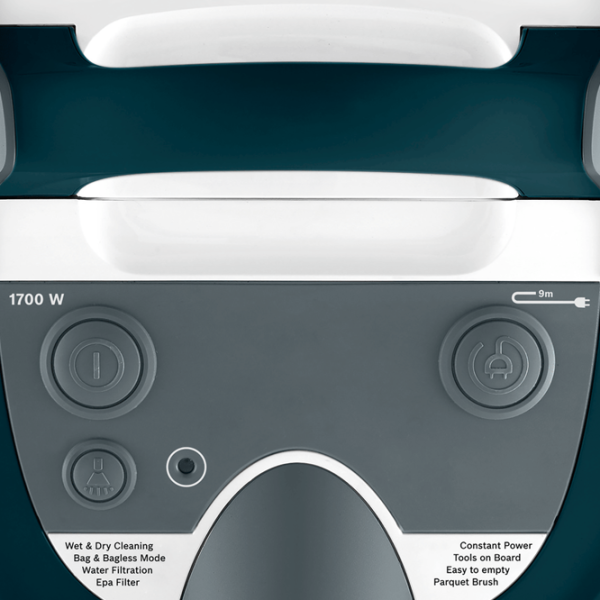Aspirator cu spălare Bosch BWD41720 1700 W / White Turquoise photo 5 Aspirator cu spălare Bosch BWD41720 1700 W / White Turquoise photo 5