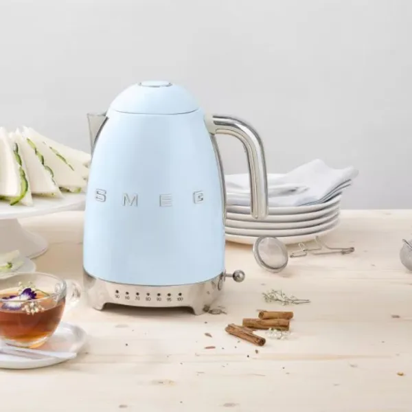Электрочайник Smeg KLF03PBEU 1.7л / Скрытый / Синий photo 4