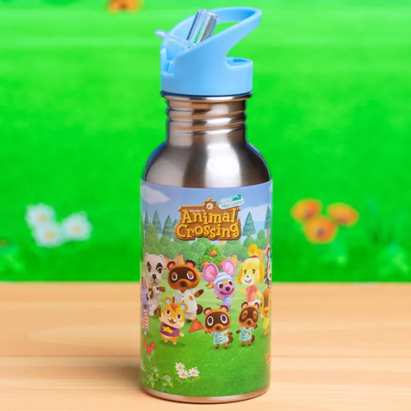 Sticlă pentru apă Fan Paladone Water Bottle with Straw Silver photo 3
