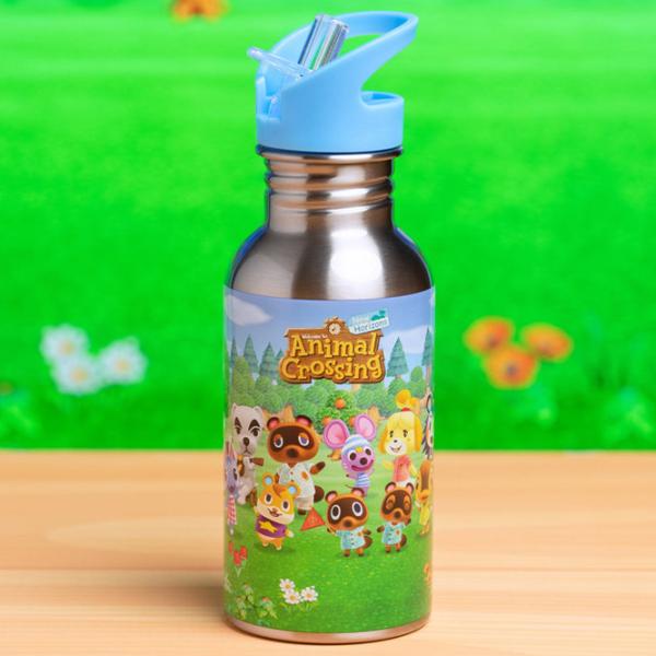 Sticlă pentru apă Fan Paladone Water Bottle with Straw Silver photo 3