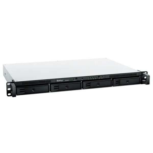 Сетевое хранилище Synology RS422+ Черный photo 3