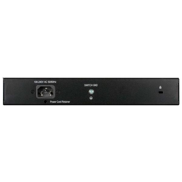 Switch D-Link DGS-1008MP/ B1A Black photo 3