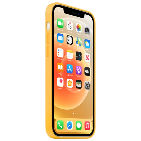 Чехол для смартфона Apple iPhone 12/ 12 Pro Apple/ Back/ TPU/ Sunflower Желтый photo 3