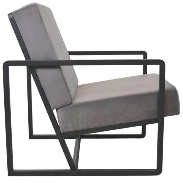 Fotoliu living DecoPrim Milton Gray photo 3