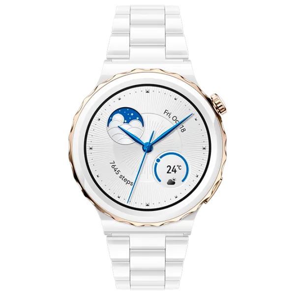 Умные часы Huawei Watch GT 3 Pro 1.32"/ 43 мм/ Белый - Белый photo 2