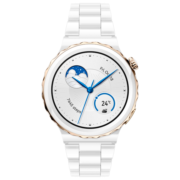 Умные часы Huawei Watch GT 3 Pro 1.32"/ 43 мм/ Белый - Белый photo 2